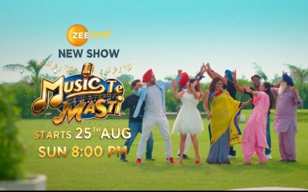 Zee Punjabi Launches New Show 'Music Te Masti': A Perfect Blend of Music and Comedy