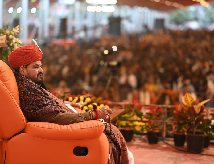 Rashtra Katha in Ayodhya Marks a Cultural Confluence of Sadhguru Shri Riteshwar Maharaj’s Wisdom and Brij Bhushan Sharan Singh Ji’s Vision