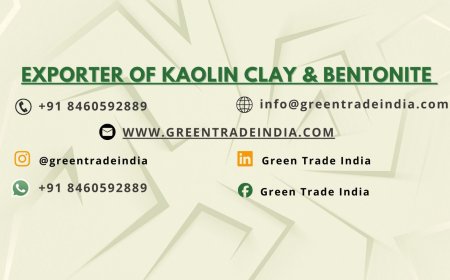 Green Trade India Maintains its Position as Leader in the Production and Export of Premium Kaolin Clay Products