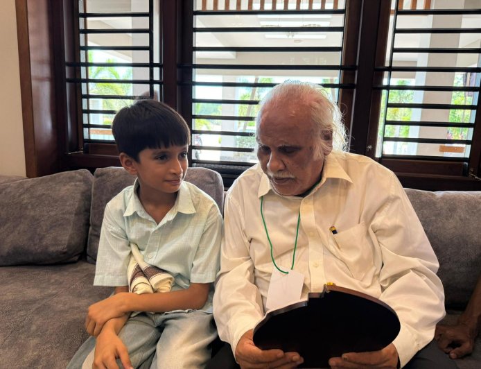 From Screen Time to Space Science: How Parental Guidance Propelled a Kasargod Prodigy to National Fame