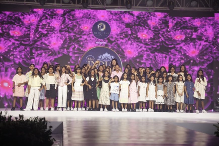 At Mrs India Queen 2025–2026, Young Girls from Shiksha Seva Foundation Shared a Special Backstage Moment with Blush & Muse