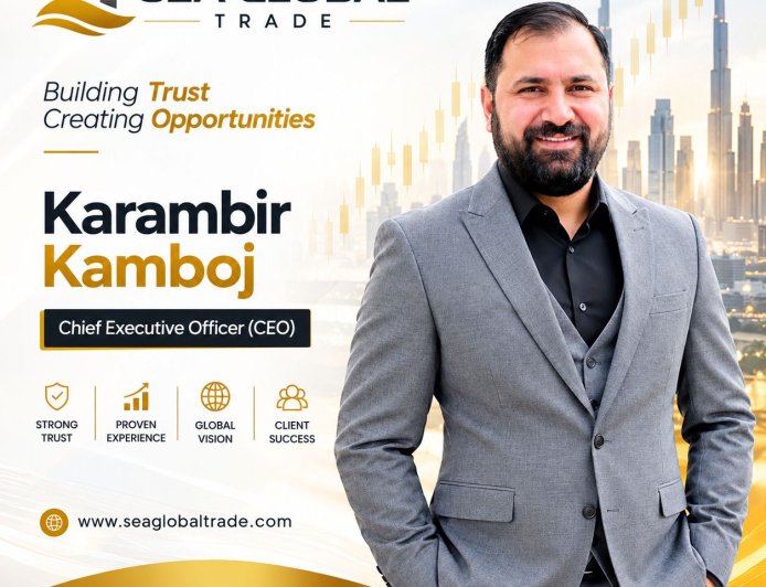 Sea Global Trade Announces Karambir Kamboj as Chief Executive Officer