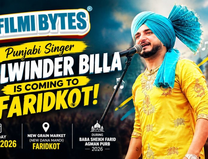 Kulwinder Billa to Perform Live in Faridkot on September 22 During Baba Sheikh Farid Agman Purb