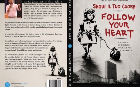 Author Anand Priya Deo to Launch Follow Your Heart at the UN Premises in Geneva