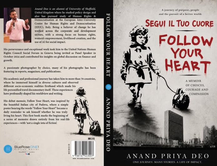 Author Anand Priya Deo to Launch Follow Your Heart at the UN Premises in Geneva